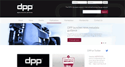 Desktop Screenshot of digitalproductionpartnership.co.uk